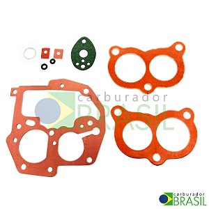 Kit de Juntas para Carburador Brosol Solex 2E Turbo em Borracha