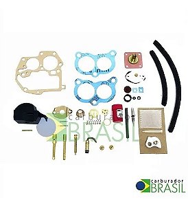 Kit de Reparos para Carburador Brosol 2E Ford Escort Del Rey Verona Versailles Royale Pampa Motor AP 1.8 Álcool e Gasolina
