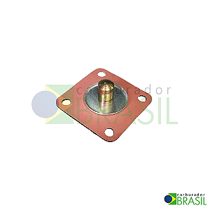Diafragma da Bomba de Aceleração para Carburador Brosol Solex H 30 PIC Fusca Brasília Kombi