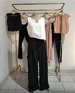 Blusa  crepe M Ref: Tear 001