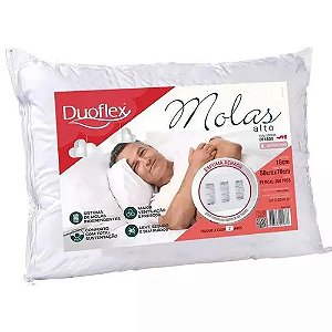 Travesseiro Molas Alto - DuoFlex