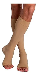 MEIA COMPRESS 3/4 PANTURRILHA 30-40 VENOSAN 6000 PE ABERTO