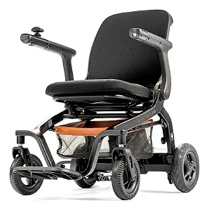 Cadeira de Rodas Motorizada Robooter E40 Black - Power Lite