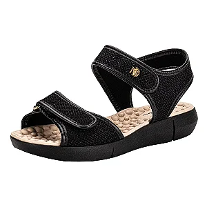 Sandalia Feminina Tecido C/ Velcro Modare 7142118