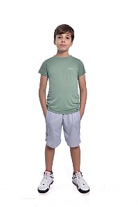 Camisa basic Triple Under infantil Verde Oliva
