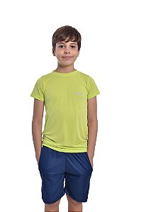 Camisa basic Triple Under infantil Verde citrus