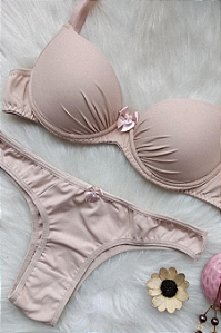 Conjunto Lingerie Nadador com Calcinha Tradicional