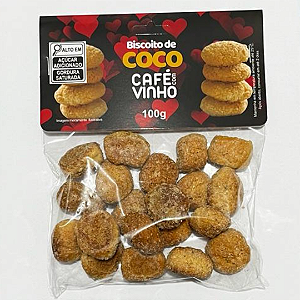 Biscoito de Coco 100g - Caseiro