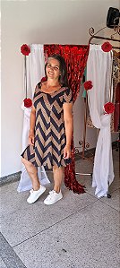 VESTIDO VISCOLAYCRA