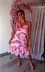 VESTIDO ALÇA ESTAMPADO
