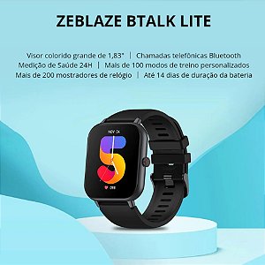 Zeblaze Btalk Lite - Relógio Inteligente