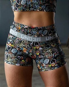 Shorts Fit Estampado Cristal