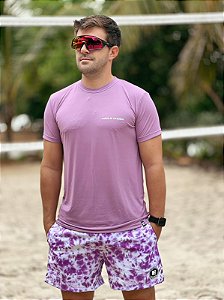 Shorts Masculino Wave Tie Dye Lilás