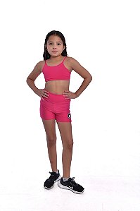 Shorts Helen Infantil Rosa Pink