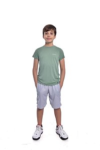 Bermuda Box Infantil Cinza