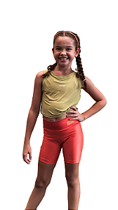 Cropped Basic Infantil Duna Triple Under