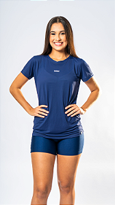 Babylook Basic Midi Azul Marinho