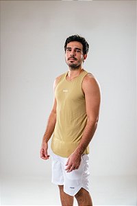 Regata Masculina Basic Areia