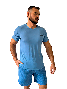 Camisa Basic Azul Celeste Infinity