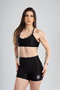 Shorts Helen Velvet Preto