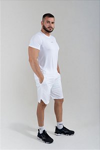Bermuda Fit Masculina Branca