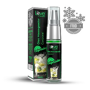 Óleo Massageador Corporal Caipirinha  (Comestível)