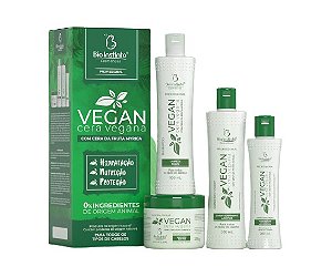 Kit Capilar Vegan Cera Vegana ( 4 Itens )