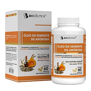 Óleo de Semente de Abóbora Cápsulas