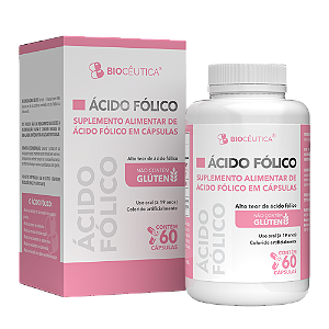 Ácido Fólico (60 Cápsulas) - 12 Unidades
