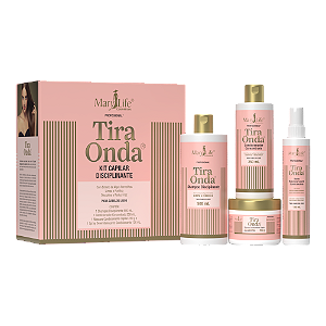 Kit Capilar Disciplinante Tira Onda (Mary Life - 4 Itens)