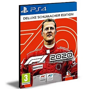 F1 2020 Deluxe Schumacher Edition Ps4 e Ps5 Mídia Digital