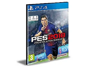 PES 2018 PORTUGUÊS  PS4  MÍDIA DIGITAL