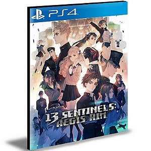 13 Sentinels Aegis Rim Ps4 e PS5 Mídia Digital