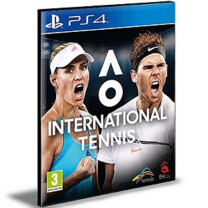 AO International Tennis Ps4 e Ps5  Mídia Digital