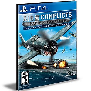 Air Conflicts Pacific Carriers Ps4 e Ps5 Mídia Digital