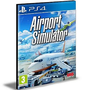 Airport Simulator 2019 Ps4 e Ps5 Mídia Digital