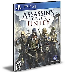 Assassin's Creed Unity Ps4 E Ps5 Português Mídia Digital