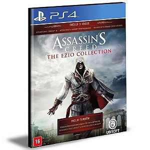 Assassin’s Creed The Ezio Collection Português Ps4 e Ps5 MÍDIA DIGITAL