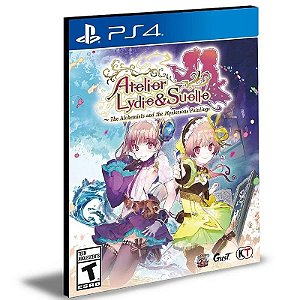 Atelier Lydie & Suelle The Alchemists and the Mysterious Paintings DX Ps4 e Ps5 Mídia Digital