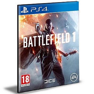 Battlefield 1 Ps4 e Ps5 Psn Mídia Digital
