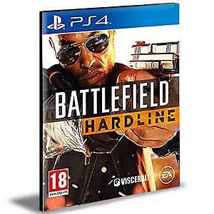 Battlefield Hardline Ps4 e Ps5 Psn Mídia Digital