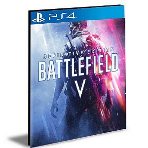 Battlefield V Edição Definitiva Ps4 e Ps5 Mídia Digital