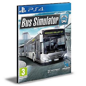 Bus Simulator Ps4 e Ps5 Psn Mídia Digital