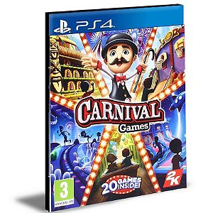 Carnival Games Ps4 e Ps5  Psn Mídia Digital