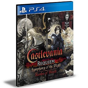 Castlevania Requiem Symphony Of The Night & Rondo Of Blood Ps4 e Ps5 Mídia Digital
