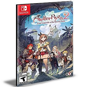 Atelier Ryza 2 Lost Legends & the Secret Fairy NINTENDO SWITCH Mídia Digital