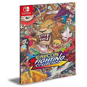 Capcom Fighting Collection Nintendo Switch Mídia Digital