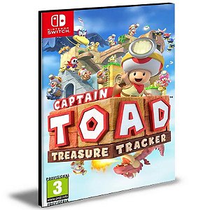 Captain Toad Treasure Tracker Nintendo Switch Mídia Digital