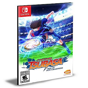 Captain Tsubasa Rise of New Champions Nintendo Switch Mídia Digital