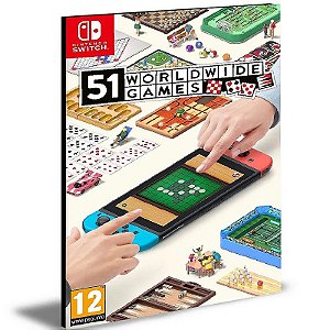 Clubhouse Games 51 Clássicos Mundiais Nintendo Switch Mídia Digital
